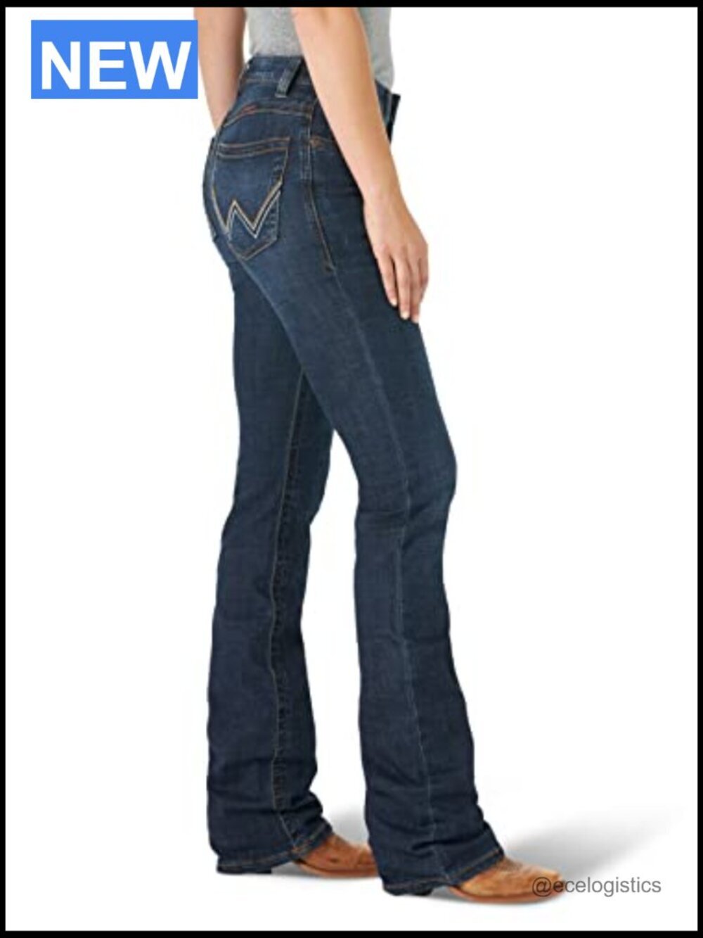 Mid Rise Performance Waist Boot Cut Ultimate Riding Jean - Picture 3 of 7